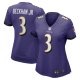 Women's Baltimore Ravens Odell Beckham Jr. Nike Purple Game Jersey