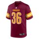 Men's Washington Commanders Danny Johnson Nike  Burgundy  Game Jersey